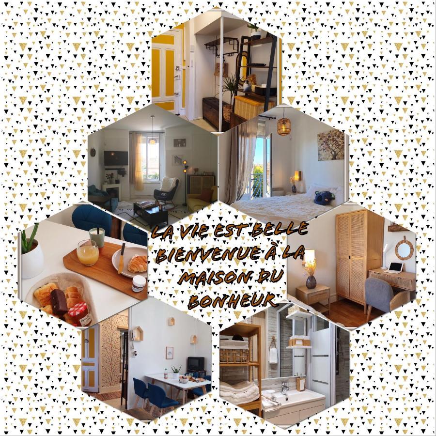 Maison Du Bonheur L Art De Vivre A La Francaise Logement Entier Avec Parking Sainte-Savine ภายนอก รูปภาพ