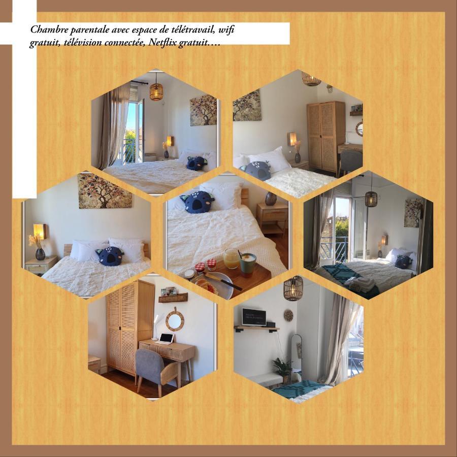Maison Du Bonheur L Art De Vivre A La Francaise Logement Entier Avec Parking Sainte-Savine ภายนอก รูปภาพ